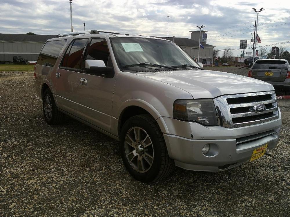 2014 SILVER FORD EXPEDITION EL Limited 2WD (1FMJK1K56EE) with an 5.4L V8 SOHC 16V FFV engine, 6-SPEED AUTOMATIC transmission, located at 16660 North Freeway, Houston, TX, 77090, (281) 821-5000, 29.957193, -95.418587 - Photo #1
