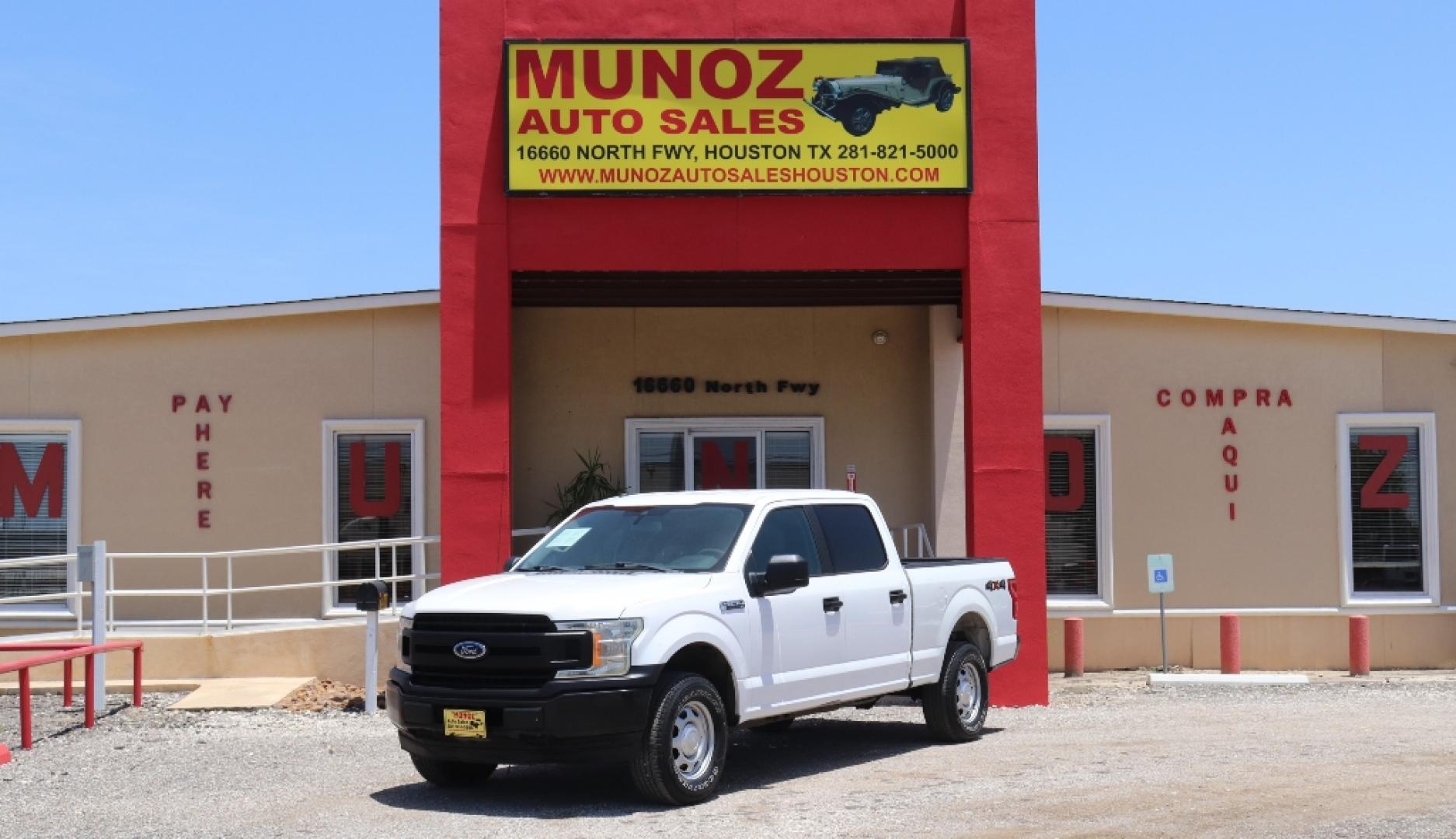 2019 WHITE FORD F-150 XLT SuperCrew 6.5-ft. Bed 4WD (1FTFW1E4XKK) with an 3.5L V6 DOHC 24V engine, 6-SPEED AUTOMATIC transmission, located at 16660 North Freeway, Houston, TX, 77090, (281) 821-5000, 29.957193, -95.418587- Photo#0